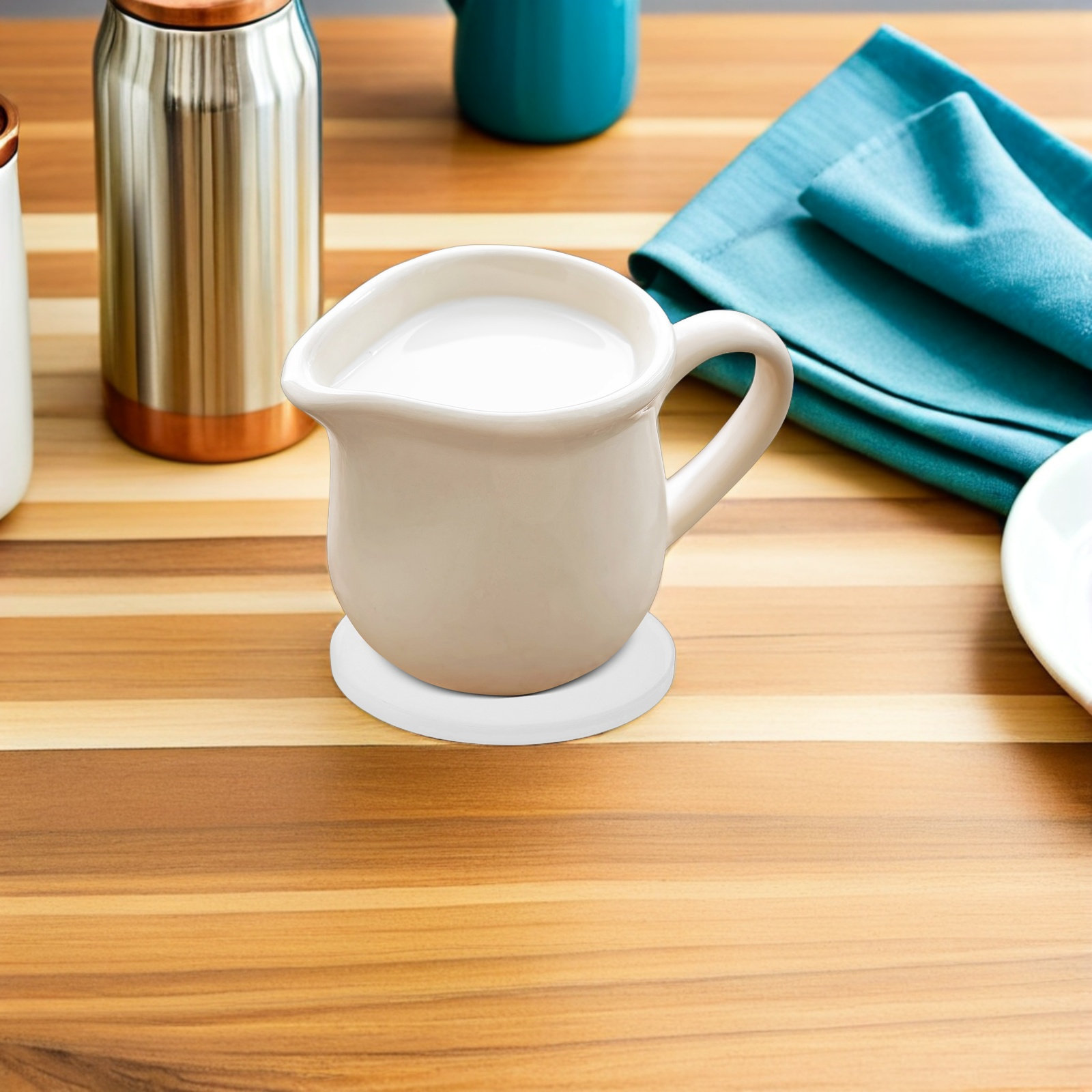 Coaster Sublimation Blank - 12Pcs Round Ceramic Coasters Blank White