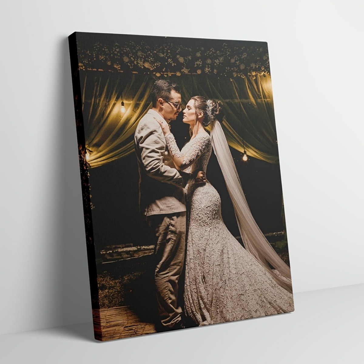 Custom Personalized Canvas Wal - Photo Acrylic Block recension och pris