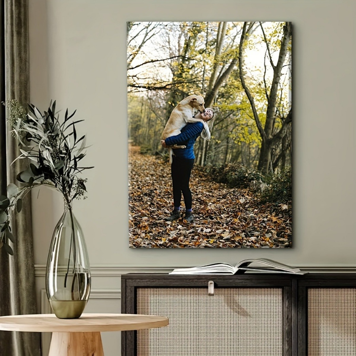 Custom Personalized Canvas Wal - Photo Acrylic Block recension och pris