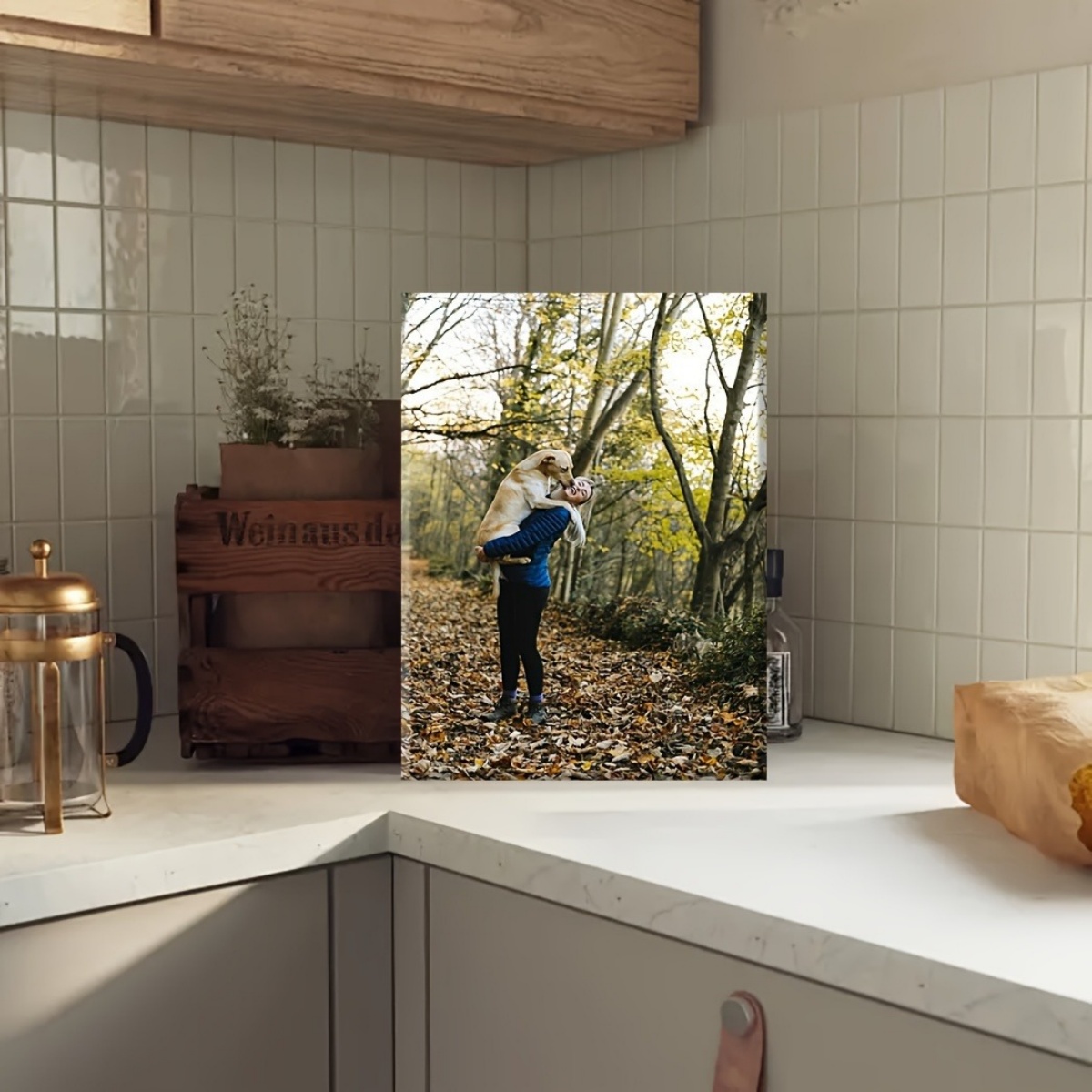Custom Personalized Canvas Wal - Photo Acrylic Block recension och pris