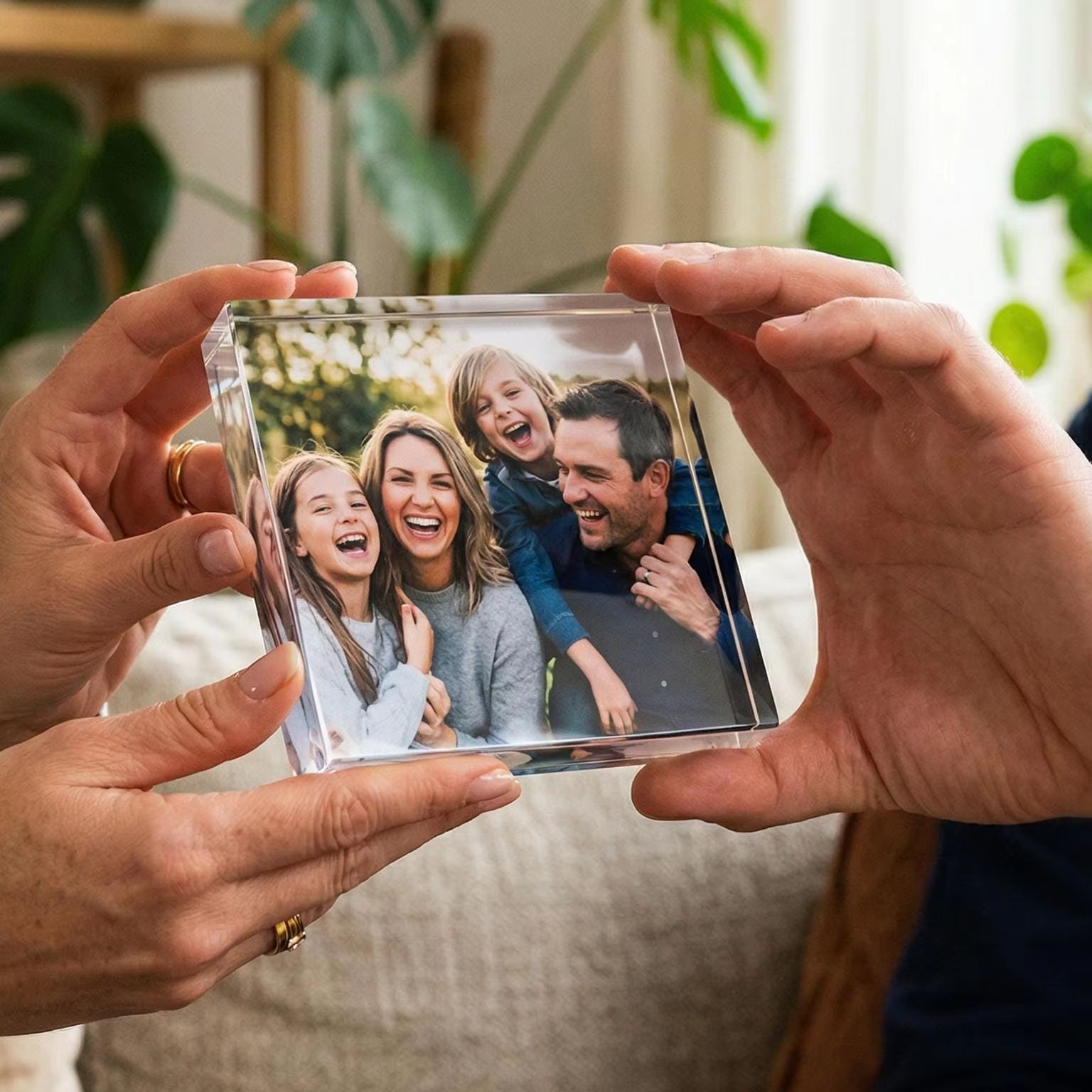 Custom Friendship Photo Block, - Photo Acrylic Block recension och pris