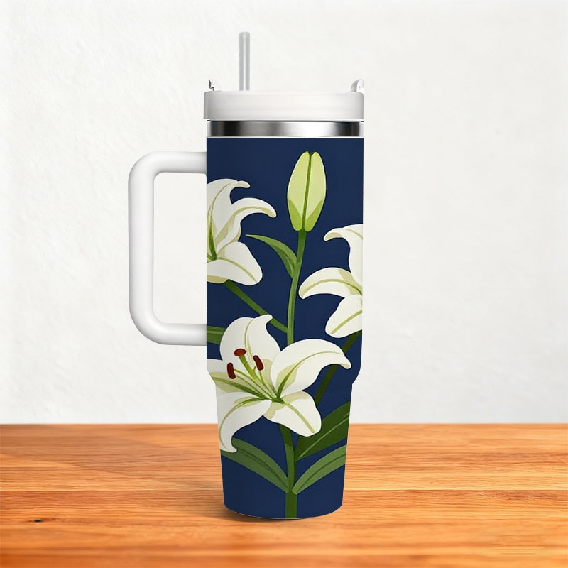 1pc 40oz Water Suitable for &  - Sublimation Mug White recension och pris