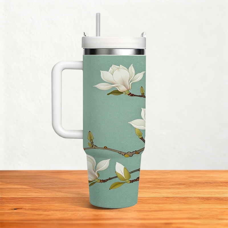 1pc 40 Oz Stainless Steel Insu - Sublimation Mug White recension och pris
