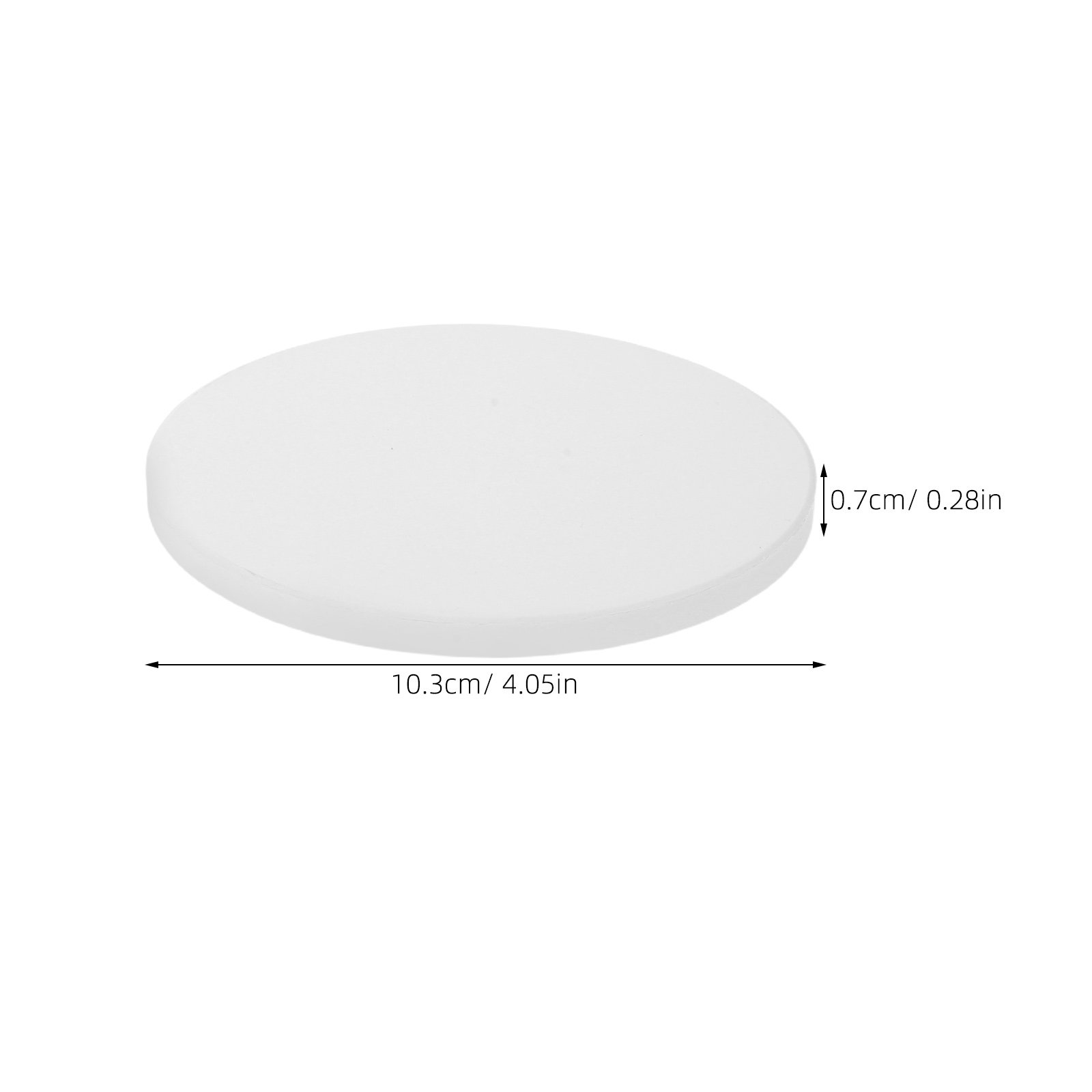 12Pcs Round Ceramic Coasters B - Coaster Sublimation Blank recension och pris