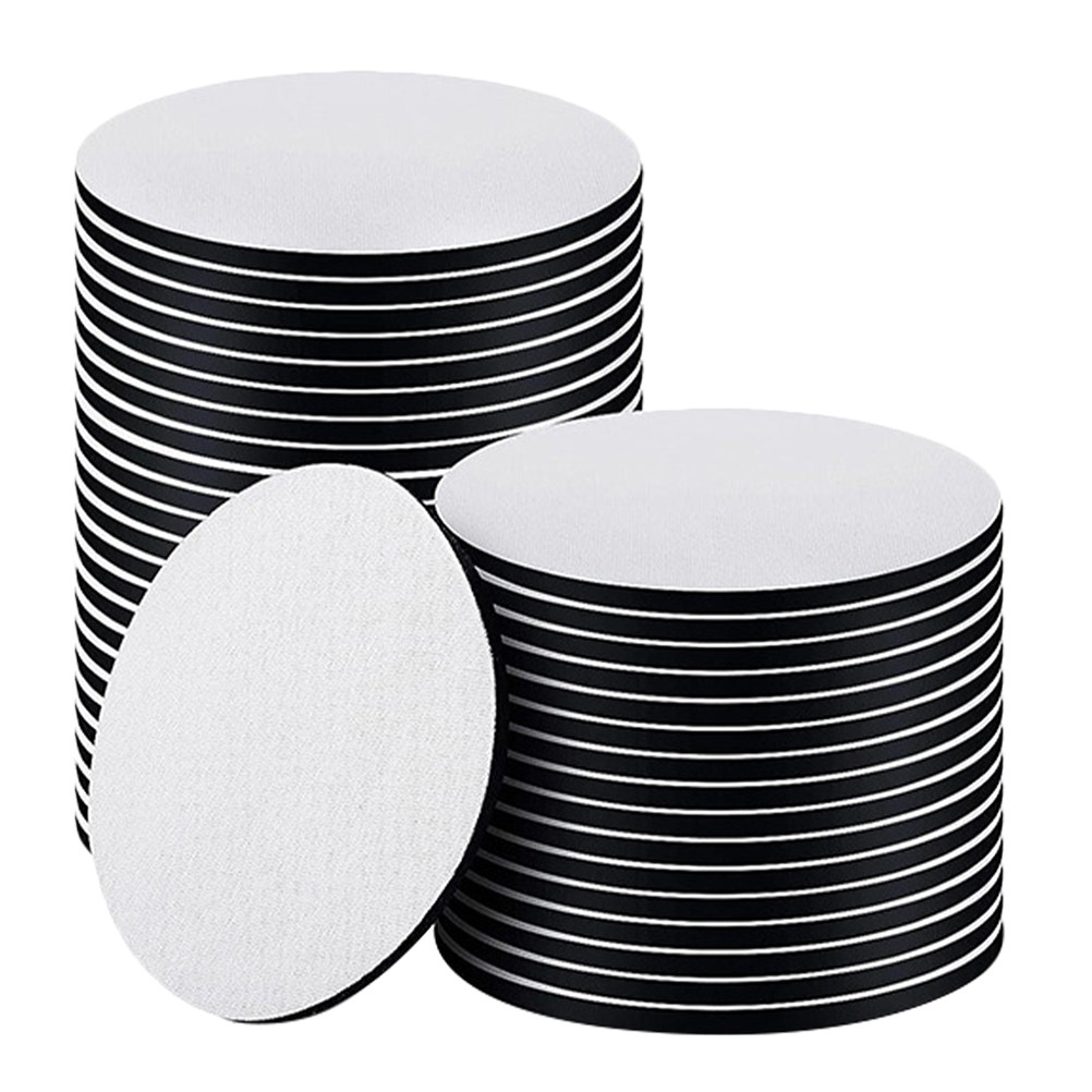 50Pcs Thermal Sublimation Roun - Coaster Sublimation Blank recension och pris