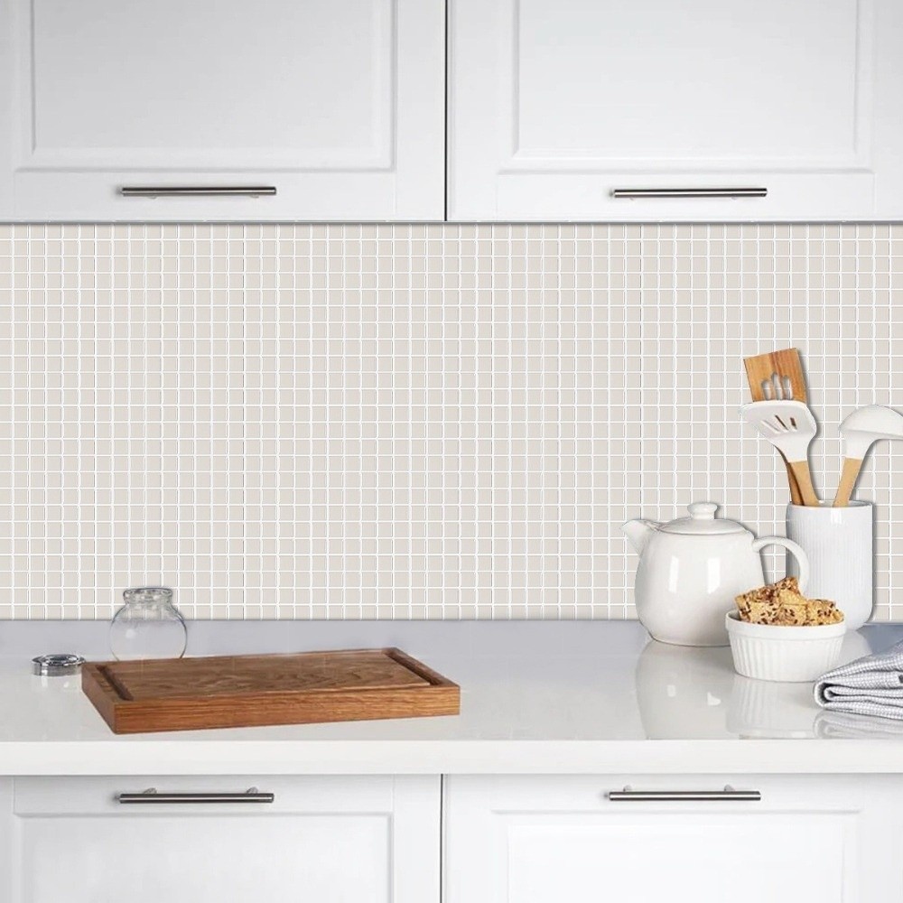 Self-Adhesive Wall Tile Sticke - Ceramic Tile Blank recension och pris