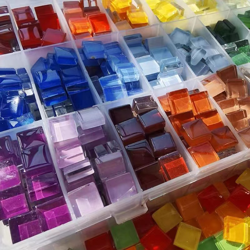 DIY Ceramic Mosaic Glass 50pcs - Ceramic Tile Blank recension och pris
