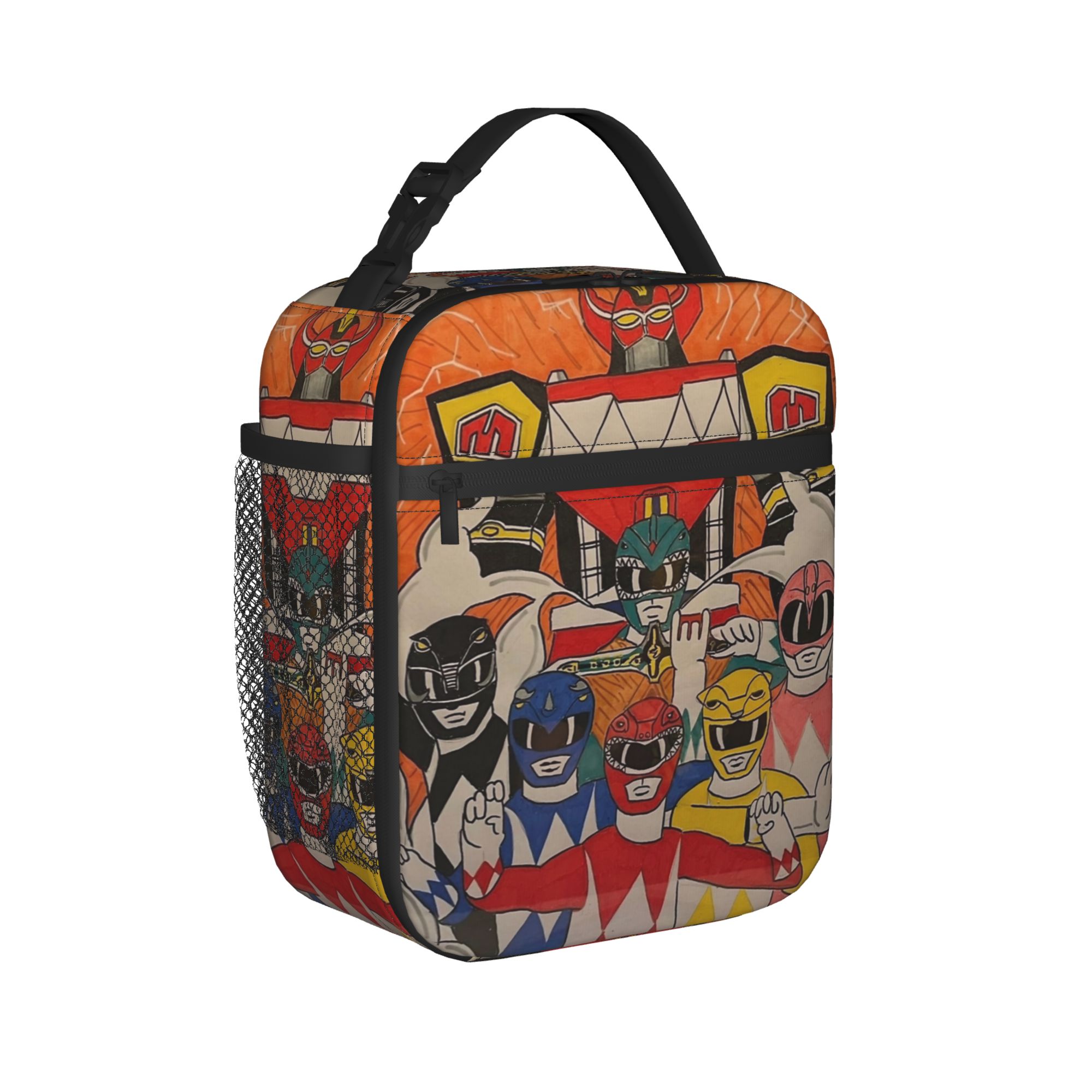 Power Rangers and Megazord Art - Tote Bag Sublimation recension och pris