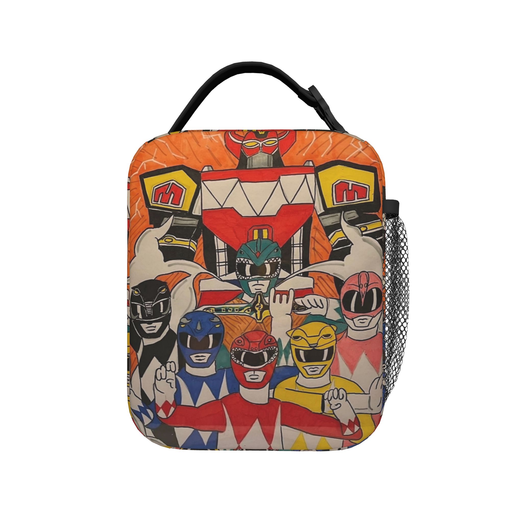 Power Rangers and Megazord Art - Tote Bag Sublimation recension och pris